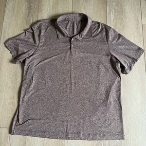 Lululemon Men's Brown Polo Shirt XL